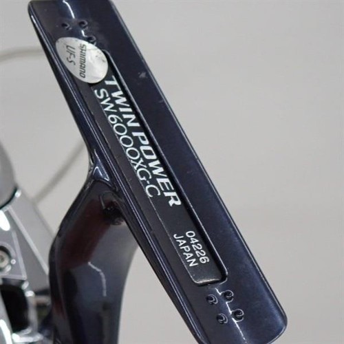 SHIMANO 21 Twin Power SW6000XG Spinning Reel USED B - Picture 13 of 15