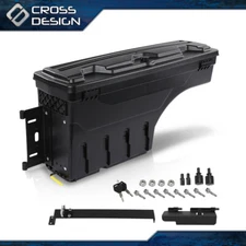 Truck Bed Storage Box Left Fit For Chevy Silverado & GMC Sierra 1500 2500 3500