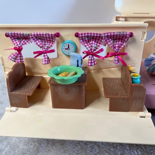 Lil Woodzeez Campervan & Car Bundle Lot Figures Accessories Furniture Battat - Picture 5 of 24