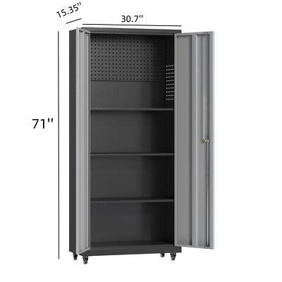 Metal Garage Cabinet Set Workshop Set Garage Cabinets Storage