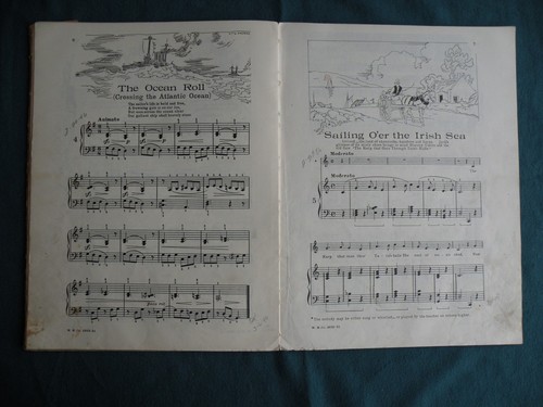 1929 We're in the Navy Now & Let's Join the Army libros de música para piano de Willis Cincin - Imagen 6 de 11