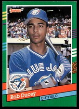 1991 Donruss #705 Rob Ducey