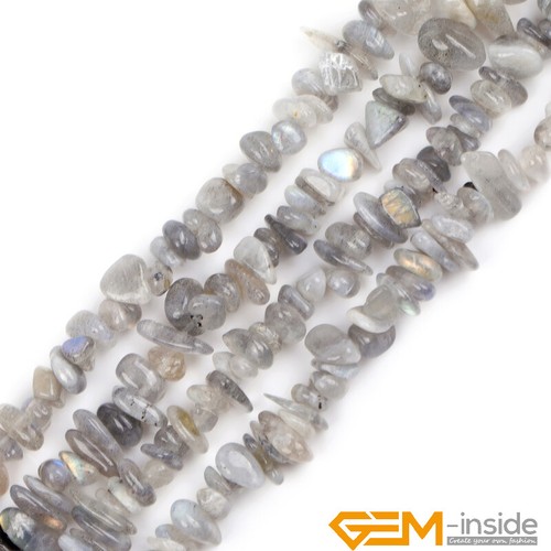 5-8mm Freeform Chips Gemstone Nugget Loose Beads For Jewellery Making 15" & 34" - Bild 7 von 327