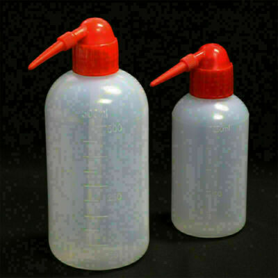 250ML 500ML Plastic Cylindrical Washing Cleaning Spray Squeeze Bottle for Lab