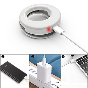 Selfie Light Ring Lights LED Circle Light Cell Phone Laptop Camera - Picture 6 of 7
