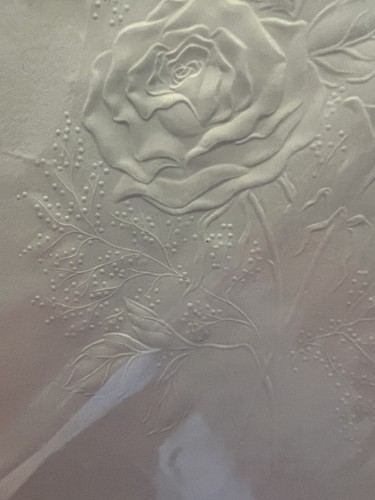 Impressions Embossed Paper "SWEETHEART ROSES" New in Package - Picture 3 of 3