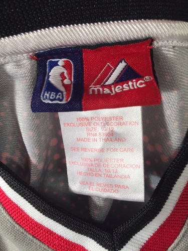 Majestic NBA Huston Rockets Tracy McGrady Jersey Youth 10-12 Photo Signature - Picture 5 of 8