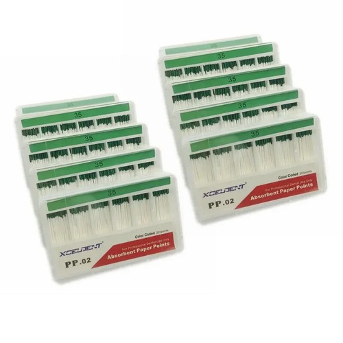 10 Boxes/2000pcs Dental Material Absorbent Paper Points Taper Dental Paper Point - Picture 26 of 28