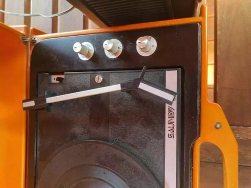 Schneider Saundy vintage space age German portable record player - Picture 9 of 12