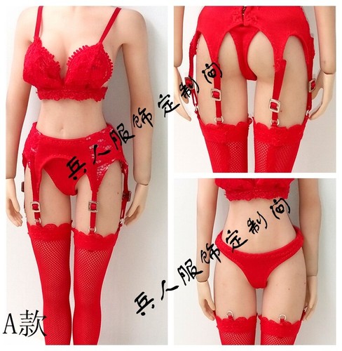 1:6 Bras Underwear Garter Stockings Clothes For 12" Female PH TBL JO Figure Body - Picture 3 of 8