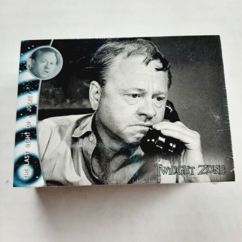 Rittenhouse Twilight Zone Collector Cards Pack The Fugitive Last Night Of Jockey