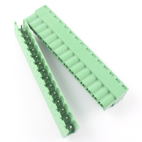1Pcs 5.08mm Pitch 15 pin Pluggable 15 way Screw Terminal Block Plug Connector L - Bild 2 von 7
