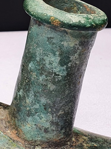 Circa 1800-600 a.C. antico Luristan bronzo doppia ascia testa Luristan impero - Foto 11 di 12