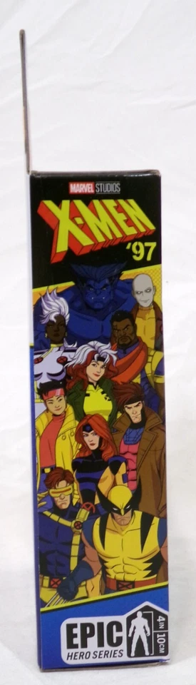 Boneco Hasbro Marvel X-Men '97 Epic Hero Series Cyclops 4" novo no pacote - Imagem 2 de 4