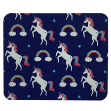 Rainbows and Unicorn Horse Mouse Pad Mat Computer Desk Accessory Home Decor