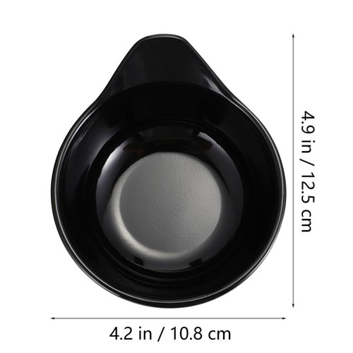 3 Pcs Geschmacksgericht Mit Griff Kleine Soßenschälchen Saucen-Dip-Schüssel - Bild 7 von 12