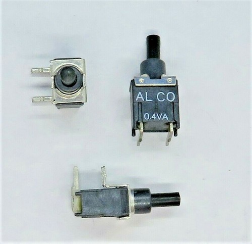 INTERRUPTOR PULSADOR AUGAT ALCOSWITCH TSPD11FGRA0 SPDT 0.4VA 20V  - Imagen 1 de 4