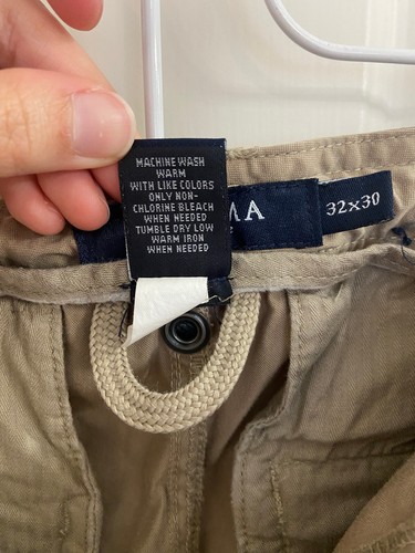 Sonoma Zip Off Convertible Cargo Hiking Pants Men's 32x30 Tan Outdoor - Picture 9 of 9