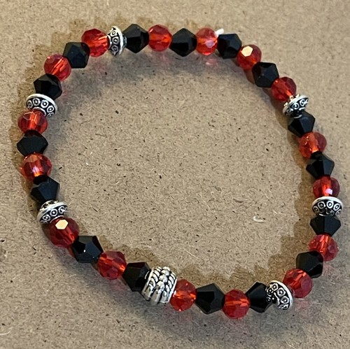 Pulsera negra y roja ELEGGUA, Elegua, Santeria - Picture 6 of 9