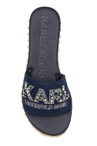 KARL LAGERFELD Women's Kamara Pearl Platform Sandal** - Imagen 5 de 6