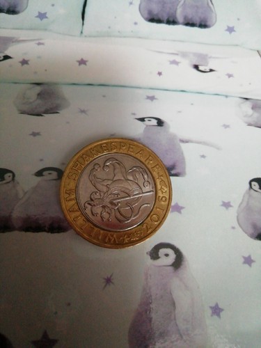 2016 William Shakespeare Comedies £2 Coin - Bild 2 von 2