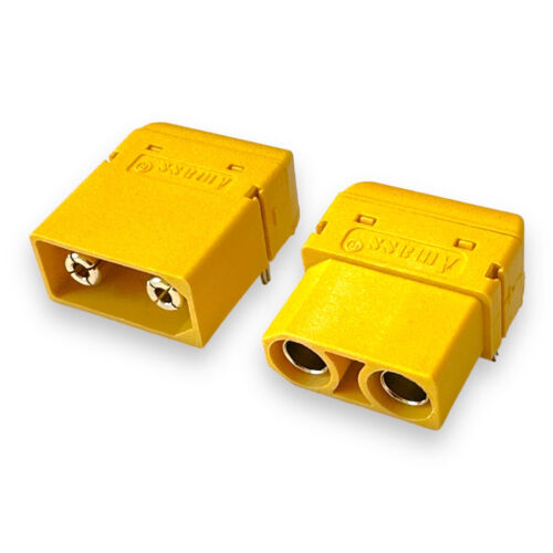 ✅ 3x Paar Amass XT90PW PCB Buchse + Stecker Lipo Akku Goldstecker XT90 90A RC ✅ - Bild 3 von 18