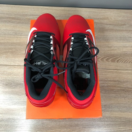 Nike Herren Alpha Menace 4 Pro Fußballschuhe FD7037-600 rot/schwarz Größe 11,5 NEU - Bild 6 von 11