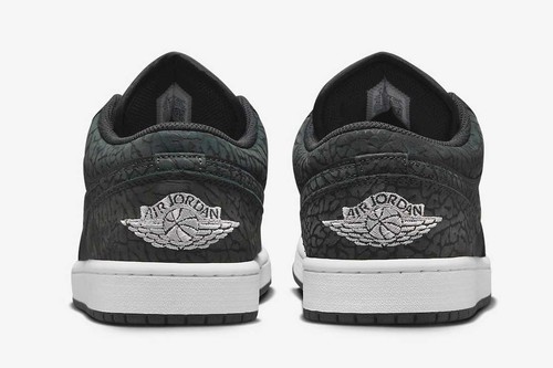 Nike Air Jordan 1 Low Black Elephant/Safari FB9907-001 Men's US4-14 NEW - Picture 14 of 17