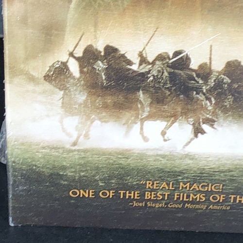 The Lord Of The Rings The Fellowship Of The Rings VHS Tape 2001 New Sealed - Picture 4 of 12