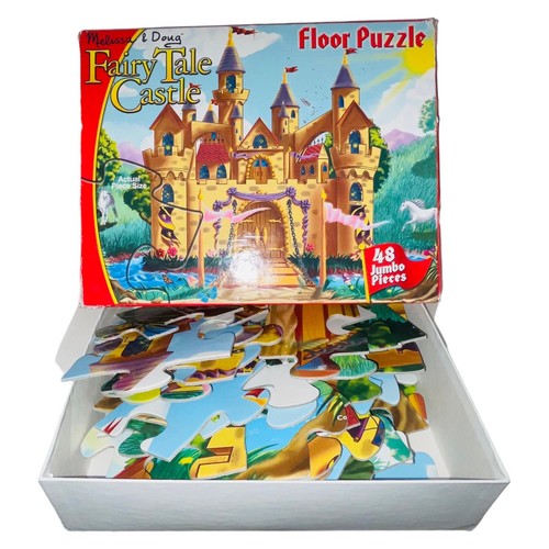 Melissa & Doug Märchenschloss großes Bodenpuzzle 48 Jumbo-Teile 2 x 3 Fuß - Bild 10 von 12