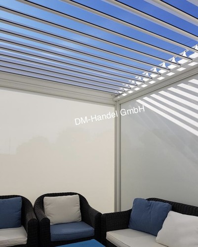 NEU! Pergola 3,6x4m Lamellendach Terrassenüberdachung elektrisch Sonnenschutz  - Bild 5 von 9