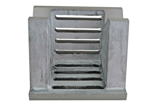Cast Iron Angle Plate 6" x 6" x 8" Precision Tool Machining Slotted & Webbed