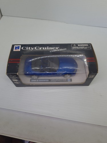 1/32 NEWRAY CITY CRUISER COLLECTION 1996 BMW M ROADSTER BLUE New In Box Vintage - Picture 6 of 10