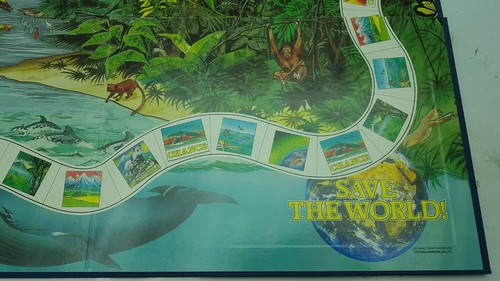 Save The World Board Game The Ecology Quiz Game 1989 UK by Crown & Andrews - Picture 8 of 11