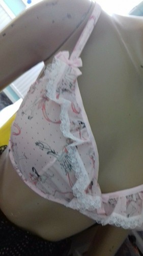 AGENT PROVOCATEUR PINK CINTA SOFT CUP SAUCY NAUGHTY BRA SIZE 4 LARGE UK 12 BNWT - Picture 5 of 9