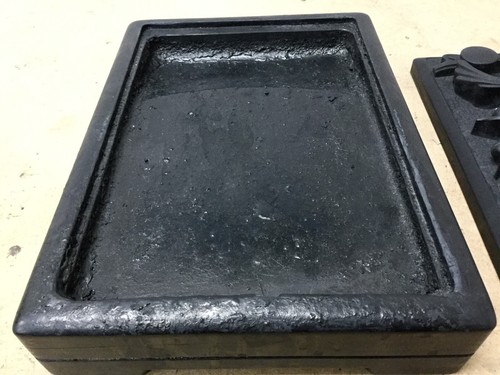 Antigua losa de tinta negra de piedra china pesada envío gratuito - Imagen 7 de 12