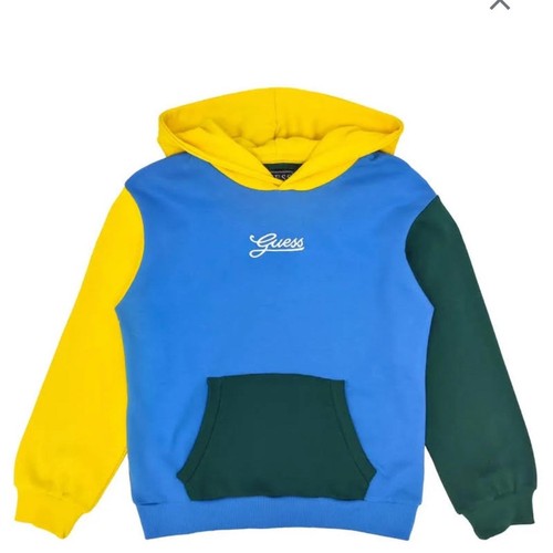 GUESS Big Boys Embroidered Logo ColorBlock Sweatshirt size 14 hoodies, pullover - Picture 4 of 6
