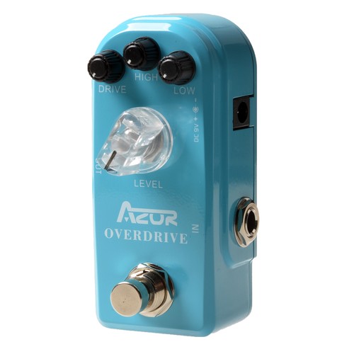 AZOR Mini Pedale per chitarra effetto pedale per chitarra accessori pedale per chitarra 9 V pedale per chitarra - Foto 12 di 44