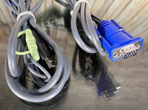 IOGEAR's 2-Port MiniView Micro USB PLUS KVM Switch w/ Audio & Cables ~ FREE SHIP - 第 7/8 張圖片