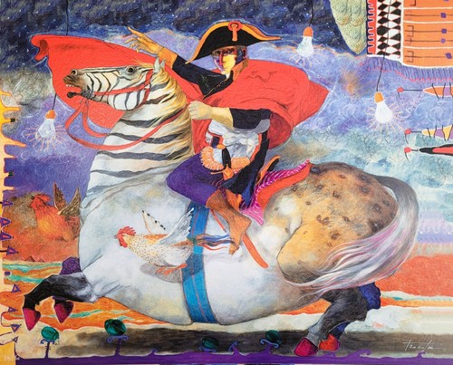 Pino Procopio   Serigrafia Su Cartoncino  Campagna d'africa - Imagen 1 de 3