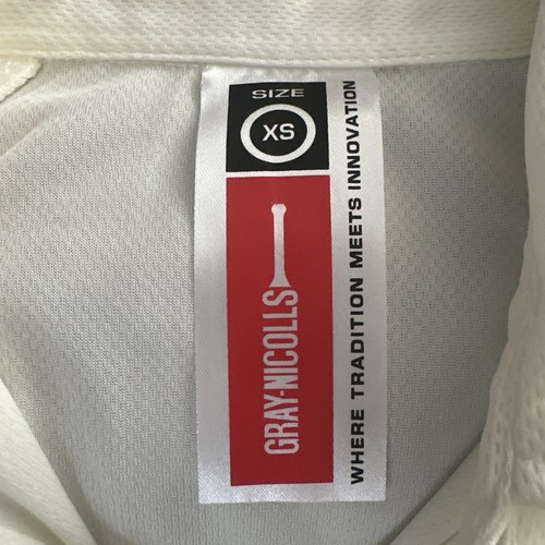 Gray-Nicolls Cricket Shirt Pro Performance L/S - Cream - Size: XS - Picture 5 of 5