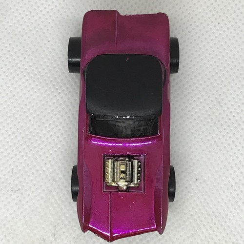 Hot Wheels Redline Python 1968 Creamy Pink Gray Int. Made In U.S.A. - Picture 9 of 11