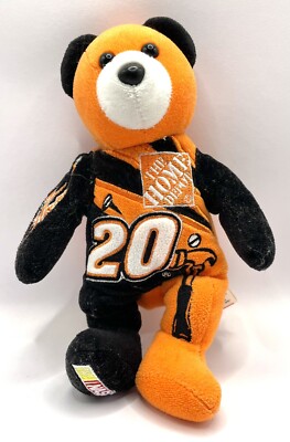 2000 Team Speed Bears Tony Stewart #20 Home Depot 1999 Rookie Of The Year Plush