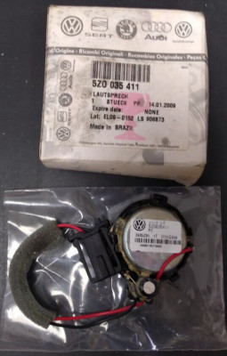 Genuine VW 5Z0035411 5Z0 035 411 Front Door Tweeter Speaker for
