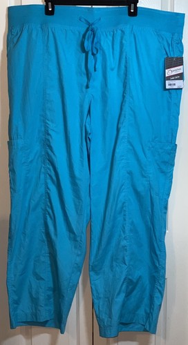 Neu mit Etikett Peaches Uniform bequeme Hose Stil 7438. 3XL. Farbe: CSTL. türkis - Bild 3 von 5