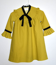 Aisa bobo green boutique girls dress size 7; EUC 