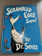 Dr. Seuss Scrambled Eggs Super! 1953 Hardcover Original