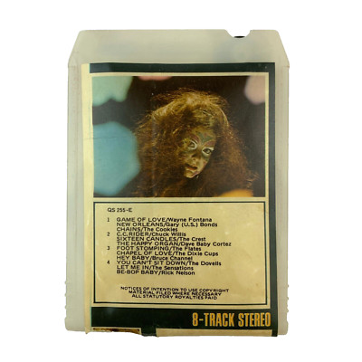 Old 'N Gold Volume 8 Top Rock Hits by Various 8-Track Tape QS-255-E Untested