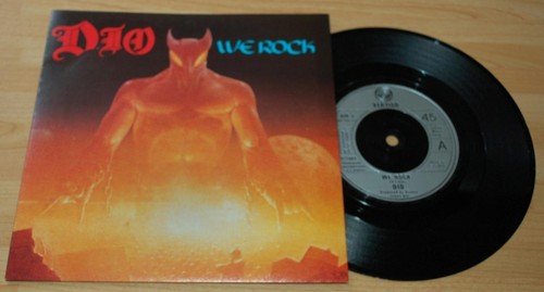 Dio - We Rock - 1984 UK 7" Single - Picture 1 of 2