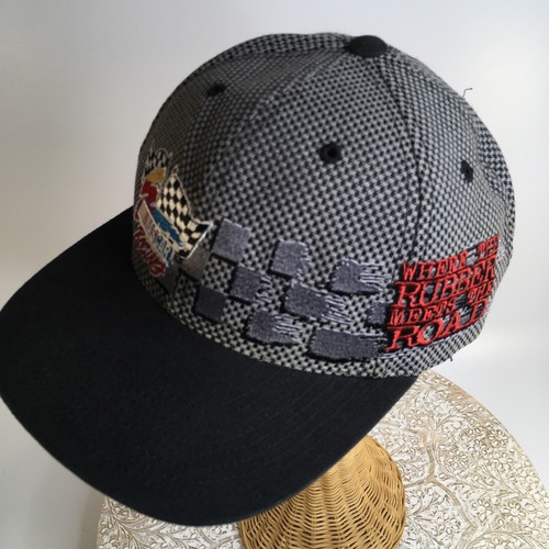 Nascar Racing Truckermütze Snapback Kappe Wo der Gummi auf die Straße trifft Einheitsgröße - Bild 2 von 7